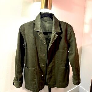 Frame Denim Khaki Utility Jacket